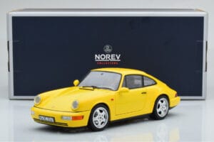 Porsche 911 964 Carrera 2 Žltý Norev 1:18 187328 Kov – obrázok 8 z 8
