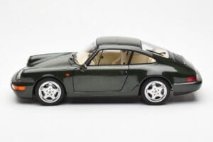 Porsche 911 964 Carrera 4 Zelený Metalíza Asia Exclusive Norev 1:18 187326 Kov – obrázok 4 z 8