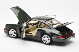 Porsche 911 964 Carrera 4 Zelený Metalíza Asia Exclusive Norev 1:18 187326 Kov – obrázok 5 z 8