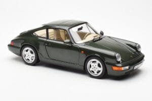 Porsche 911 964 Carrera 4 Zelený Metalíza Asia Exclusive Norev 1:18 187326 Kov – obrázok 6 z 8