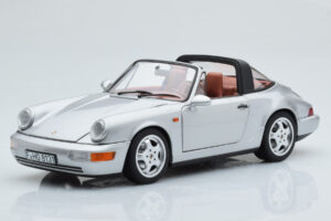 Porsche 911 964 Carrera 4 Targa Polar Strieborný Norev 1:18