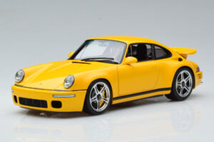 Porsche 911 964 RUF CTR Anniversary Blossom Žltý Almost Real 1:18