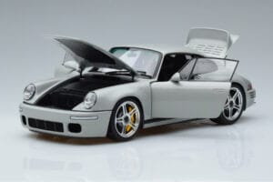 Porsche 911 964 RUF SCR Chalk Šedý Almost Real 1:18 880204 Kov – obrázok 2 z 7