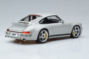 Porsche 911 964 RUF SCR Chalk Šedý Almost Real 1:18 880204 Kov – obrázok 3 z 7