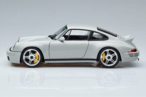 Porsche 911 964 RUF SCR Chalk Šedý Almost Real 1:18 880204 Kov – obrázok 4 z 7