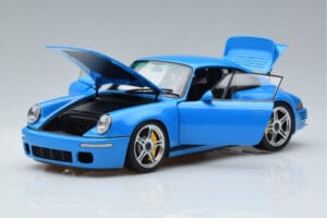 Porsche 911 964 RUF SCR Mexico Modrý Almost Real 1:18 880202 Kov – obrázok 2 z 10