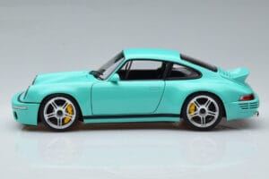 Porsche 911 964 RUF SCR Pearl Mint Zelený Almost Real 1:18 880206 Kov – obrázok 5 z 10