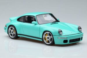 Porsche 911 964 RUF SCR Pearl Mint Zelený Almost Real 1:18 880206 Kov – obrázok 6 z 10