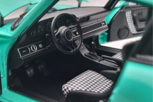 Porsche 911 964 RUF SCR Pearl Mint Zelený Almost Real 1:18 880206 Kov – obrázok 8 z 10