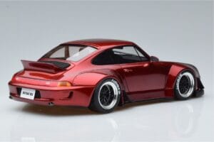 Porsche 911 964 RWB Duck Tail Candy Apple GT Spirit 1:18 GT759 Živica – obrázok 2 z 6