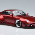 Porsche 911 964 RWB Duck Tail Candy Apple GT Spirit 1:18 GT759 Živica - image 4 of 6