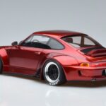 Porsche 911 964 RWB Duck Tail Candy Apple GT Spirit 1:18 GT759 Živica - image 5 of 6