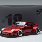 Porsche 911 964 RWB Duck Tail Candy Apple GT Spirit 1:18 GT759 Živica - image 6 of 6