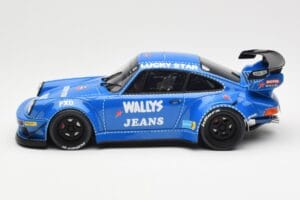 Porsche 911 964 RWB Osho Arrow Modrý GT Spirit 1:18 GT448 Živica – obrázok 3 z 6