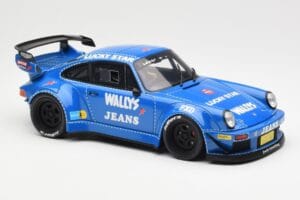 Porsche 911 964 RWB Osho Arrow Modrý GT Spirit 1:18 GT448 Živica – obrázok 4 z 6