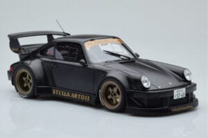 Porsche 911 964 RWB Stella Artois Čierny GT Spirit 1:18 GT421 Živica – obrázok 4 z 6