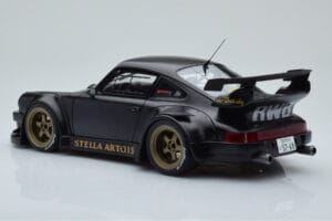 Porsche 911 964 RWB Stella Artois Čierny GT Spirit 1:18 GT421 Živica – obrázok 5 z 6