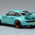 Porsche 911 964 RWB Tiffany Modrý GT Spirit 1:18 - image 5 of 6
