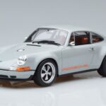 Porsche 911 964 Singer Šedý GT Spirit 1:18 GT088 Živica