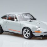 Porsche 911 964 Singer Šedý GT Spirit 1:18 GT088 Živica - image 4 of 6