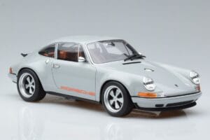 Porsche 911 964 Singer Šedý GT Spirit 1:18 GT088 Živica – obrázok 4 z 6