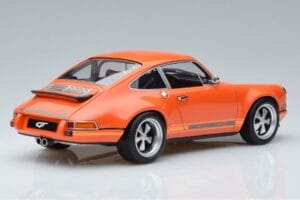 Porsche 911 964 Singer Oranžový Špeciálna Edícia GT Spirit 1:18 ZM049 Živica – obrázok 2 z 6