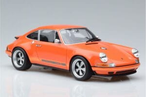 Porsche 911 964 Singer Oranžový Špeciálna Edícia GT Spirit 1:18 ZM049 Živica – obrázok 4 z 6