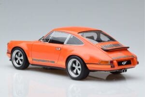Porsche 911 964 Singer Oranžový Špeciálna Edícia GT Spirit 1:18 ZM049 Živica – obrázok 5 z 6