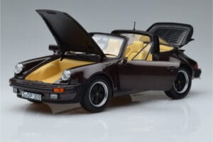 Porsche 911 964 Turbo Targa Hnedý Norev 1:18 187665 Kov – obrázok 2 z 8