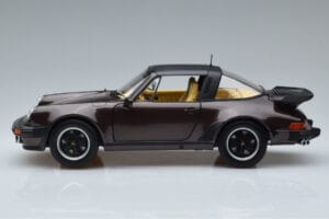 Porsche 911 964 Turbo Targa Hnedý Norev 1:18 187665 Kov – obrázok 4 z 8