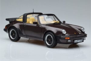 Porsche 911 964 Turbo Targa Hnedý Norev 1:18 187665 Kov – obrázok 6 z 8