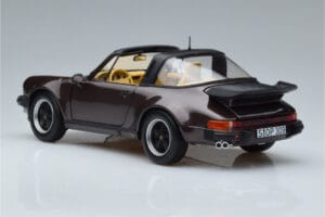 Porsche 911 964 Turbo Targa Hnedý Norev 1:18 187665 Kov – obrázok 7 z 8