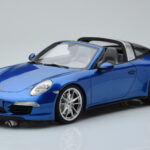 Porsche 911 991 4S Targa Modrý GT Spirit 1:18