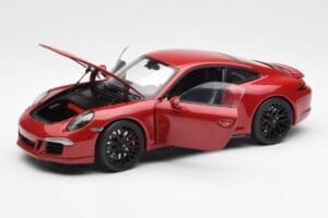 Porsche 911 991 Carrera GTS Carmine Červený Schuco 1:18 450039000 Kov – obrázok 2 z 8