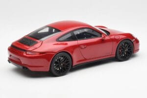 Porsche 911 991 Carrera GTS Carmine Červený Schuco 1:18 450039000 Kov – obrázok 3 z 8
