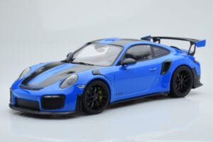 Porsche 911 GT2 RS 991.2 Weissach Package Modrý Čierne Horčíkové Kolesá Minichamps 1:18 153068316
