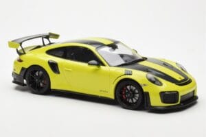 Porsche 911 991.2 GT2 RS Svetlozelený S Čiernymi Magnéziovými Kolesami Minichamps 1:18 155068300 Kov – obrázok 4 z 6