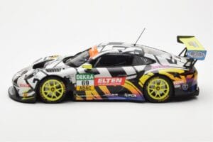 Porsche 911 991.2 GT3 R #69 Team Iron Force Racing Ring Police L. Luhr / M. Holzer ADAC GT Masters 2019 Minichamps 1:18 15319 – obrázok 3 z 6