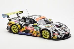 Porsche 911 991.2 GT3 R #69 Team Iron Force Racing Ring Police L. Luhr / M. Holzer ADAC GT Masters 2019 Minichamps 1:18 15319 – obrázok 4 z 6