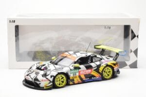 Porsche 911 991.2 GT3 R #69 Team Iron Force Racing Ring Police L. Luhr / M. Holzer ADAC GT Masters 2019 Minichamps 1:18 15319 – obrázok 6 z 6