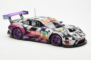 Porsche 911 991.2 GT3 R #69 Team Iron Force Racing Ring Police L. Luhr / J. Slooten ADAC GT Masters 2019 Minichamps 1:18 1531 – obrázok 6 z 6