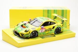 Porsche 911 991.2 GT3 R #1 Manthey Racing 24 Hours Nurburgring 2022 Minichamps 1:18 MG-M-911-24H-22-1801 Kov – obrázok 6 z 6