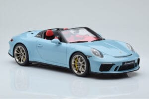 Porsche 911 991.2 Speedster Meissen Modrý GT Spirit 1:18 GT408 Živica – obrázok 4 z 6