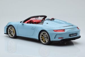 Porsche 911 991.2 Speedster Meissen Modrý GT Spirit 1:18 GT408 Živica – obrázok 5 z 6