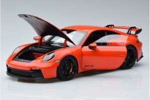 Porsche 911 992 GT3 Oranžový Norev 1:18 187300 Kov – obrázok 2 z 7