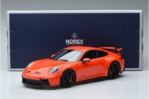 Porsche 911 992 GT3 Oranžový Norev 1:18 187300 Kov – obrázok 7 z 7