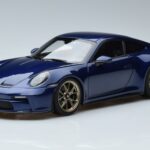 Porsche 911 992 GT3 Touring Package Modrý Metalíza Norev 1:18 187302 Kov