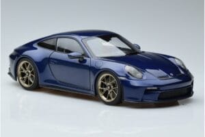 Porsche 911 992 GT3 Touring Package Modrý Metalíza Norev 1:18 187302 Kov – obrázok 5 z 7