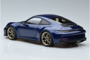 Porsche 911 992 GT3 Touring Package Modrý Metalíza Norev 1:18 187302 Kov – obrázok 6 z 7