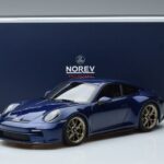 Porsche 911 992 GT3 Touring Package Modrý Metalíza Norev 1:18 187302 Kov - image 7 of 7